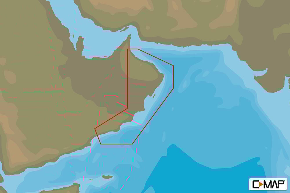 C-MAP ME-N011 : Oman