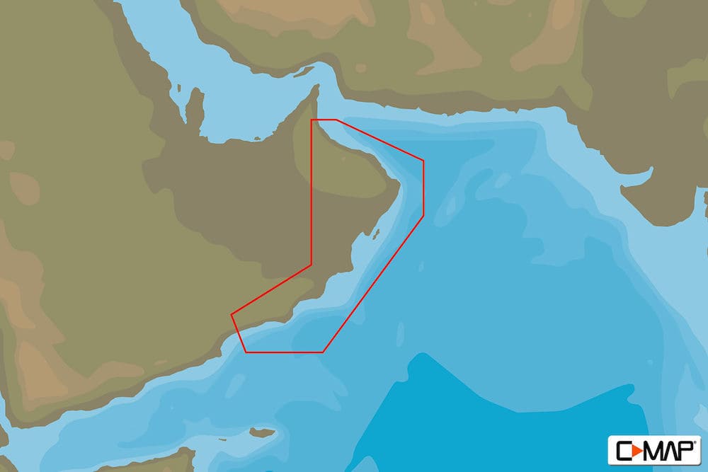 C-MAP ME-Y011 : Oman