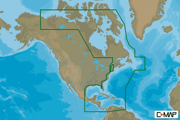 C-MAP NA-Y033 - Atlantic Coast