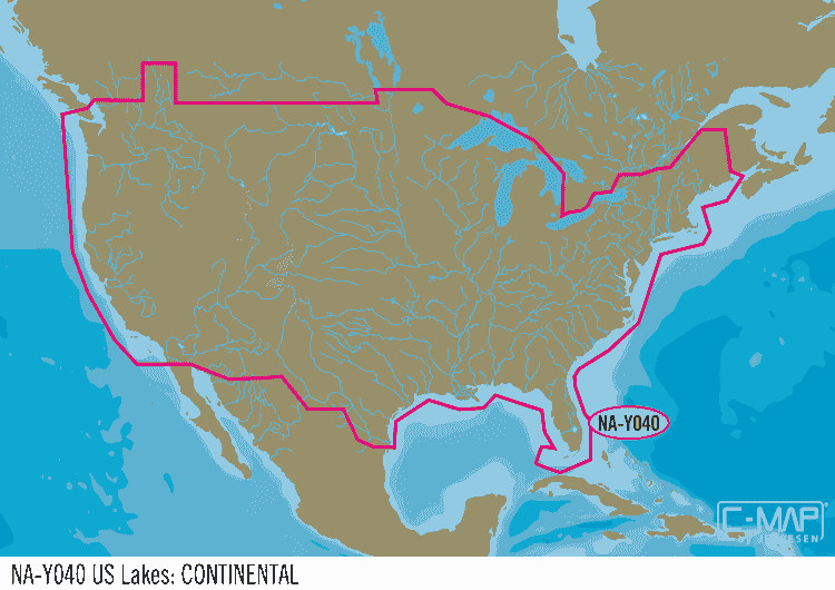 C-MAP NA-Y040 : NA-Y040 mfd