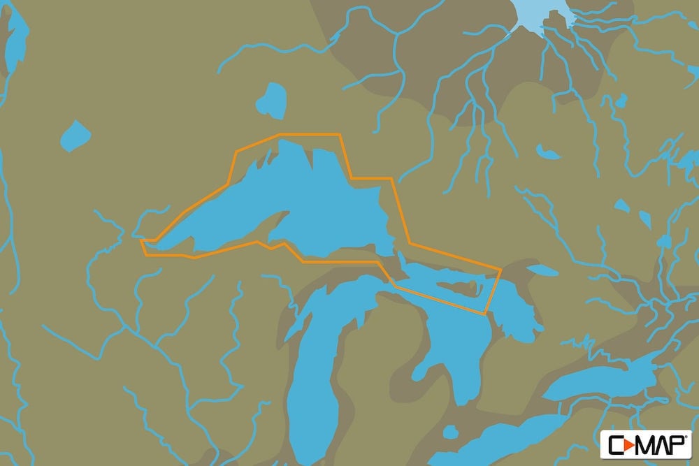 C-MAP NA-Y930 : Lake Superior