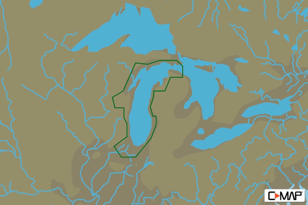C-MAP NA-Y931 - Lake Michigan - MAX-N+ - AMER - Local