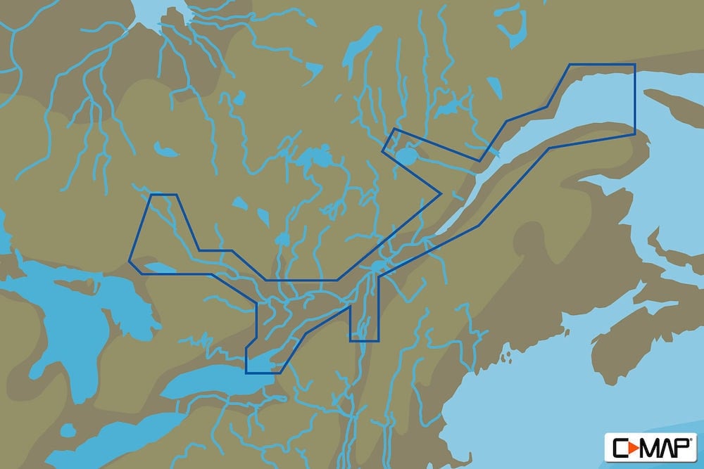 C-MAP NA-Y935 : St. Lawrence River