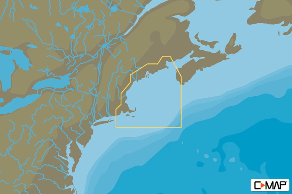 C-MAP NA-Y939 - Passamaquoddy Bay To Block Island - MAX-N+ - AMER - Local