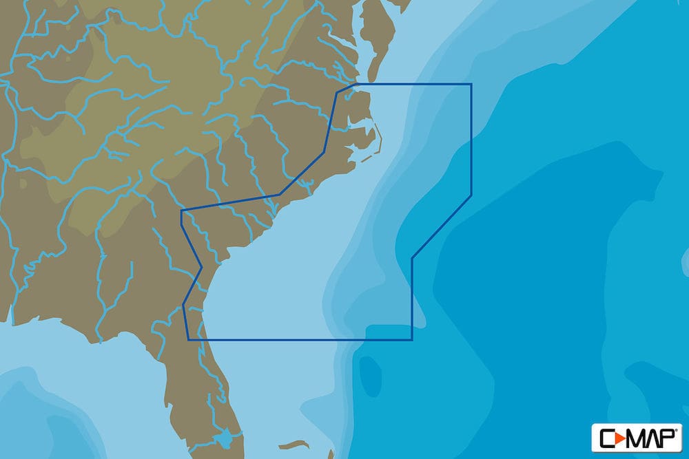 C-MAP NA-Y942 : Norfolk to Jacksonville