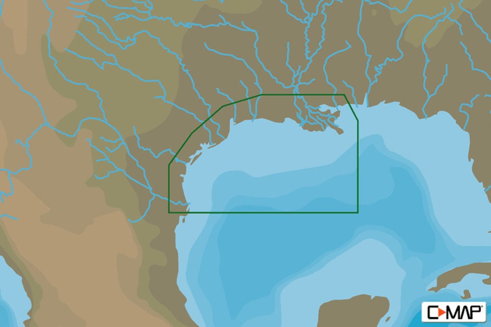 C-MAP NA-Y945 - New Orleans To Brownsville - MAX-N+ - AMER - Local