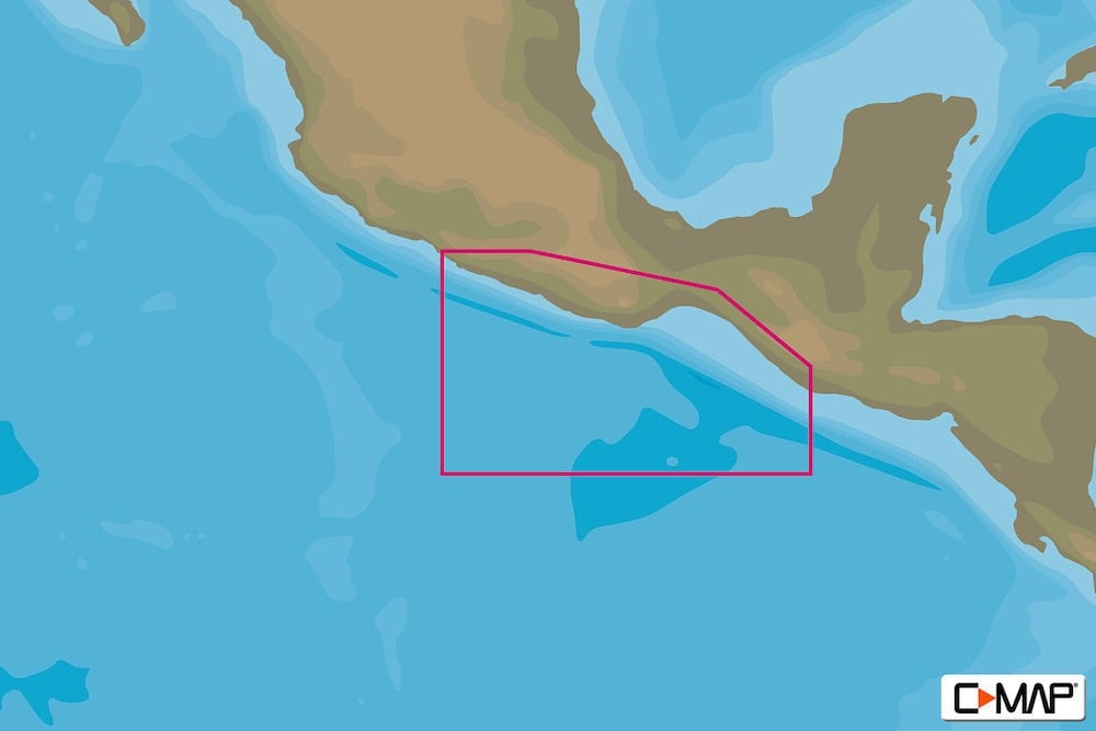 C-MAP NA-Y948 : Champerico  GT to Acacpulco  MX