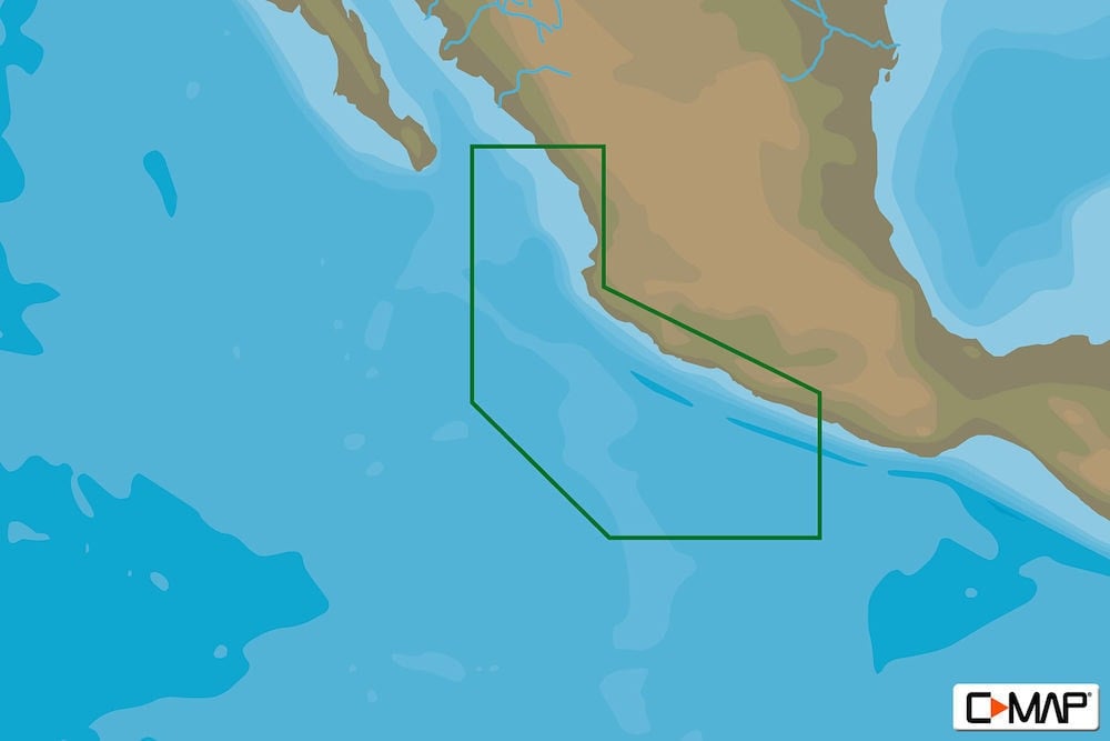 C-MAP NA-Y949 : Acapulco  MX to Mazatlan  MX