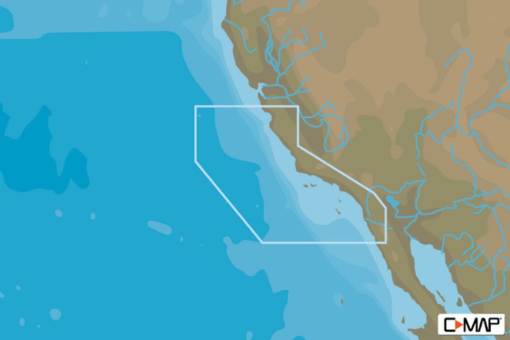 C-MAP NA-Y952 - San Diego To Santa Cruz - MAX-N+ - AMER - Local