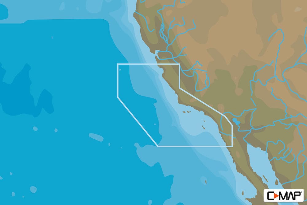 C-MAP NA-Y952 : San Diego to Santa Cruz
