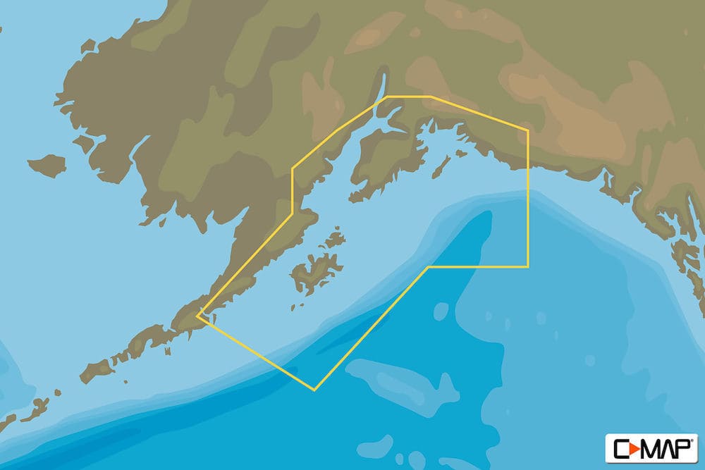 C-MAP NA-Y960 : Prince William Sound  Cook Inlet   Kodiak Island