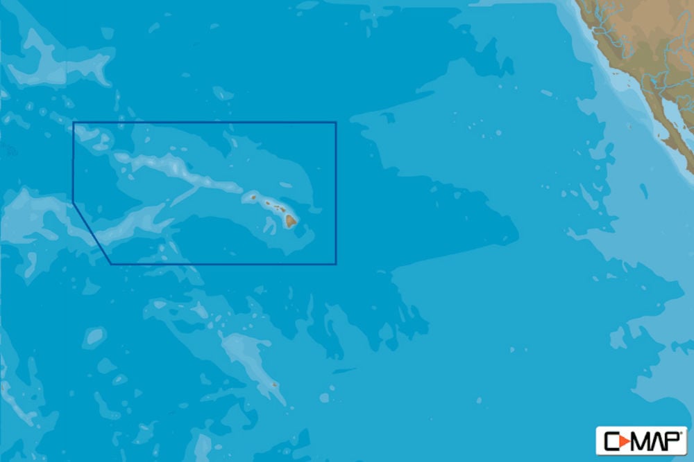 C-MAP NA-Y963 - Hawaiian Islands - MAX-N+ - AMER - Local