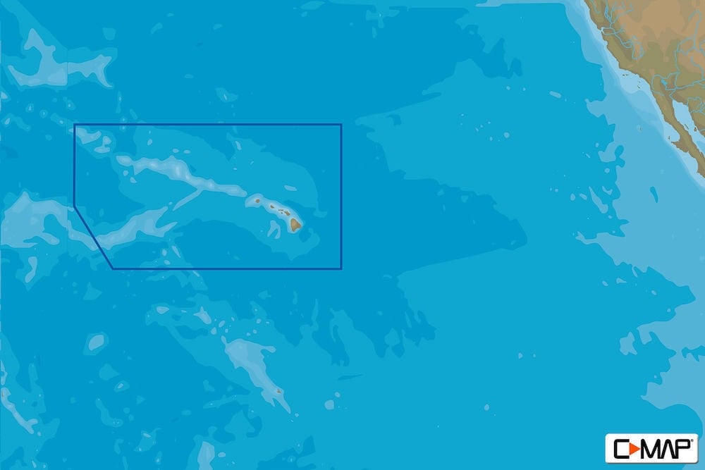 C-MAP NA-Y963 : Hawaiian Islands