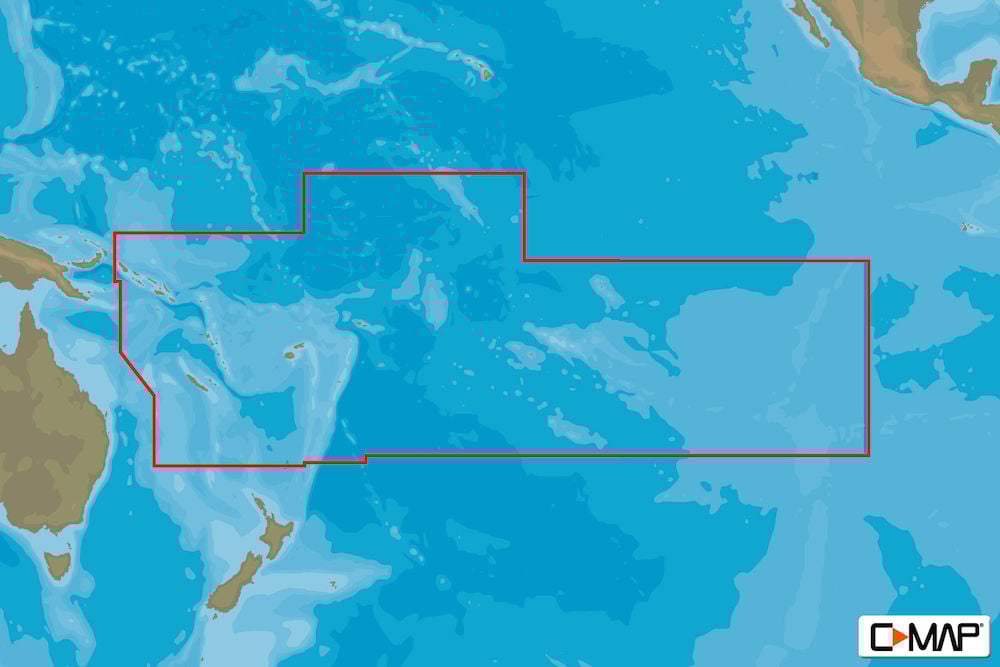 C-MAP PC-N204 - South Pacific Islands - MAX-N - Oceania - Wide