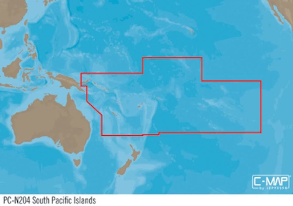 C-MAP PC-Y204 : South Pacific Islands
