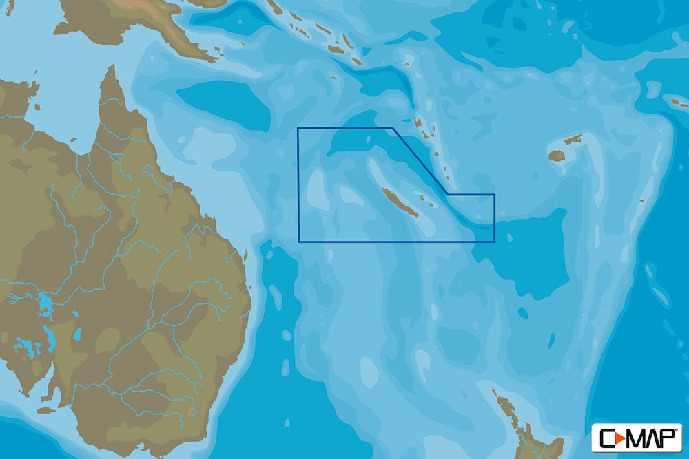 C-MAP PC-Y210: MAX-N+ L: NEW CALEDONIA