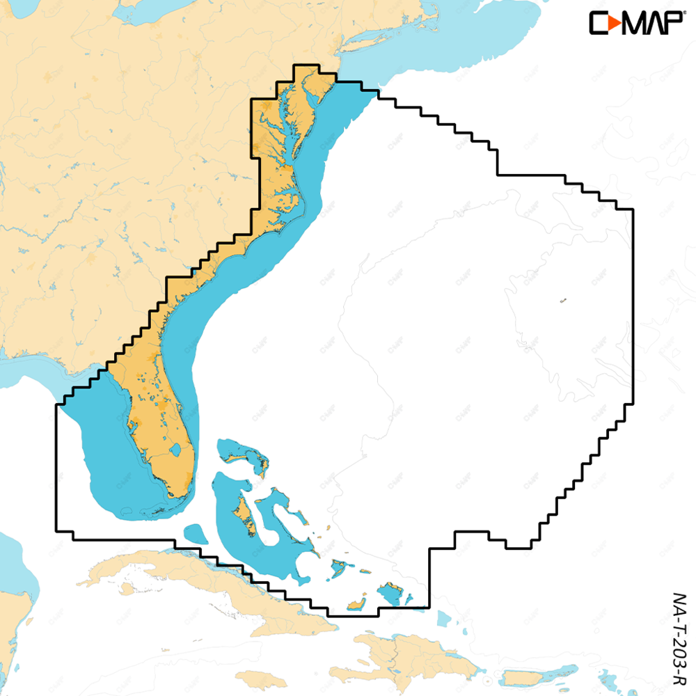 C-MAP Reveal X Chesapeake BAY, THE Bahamas