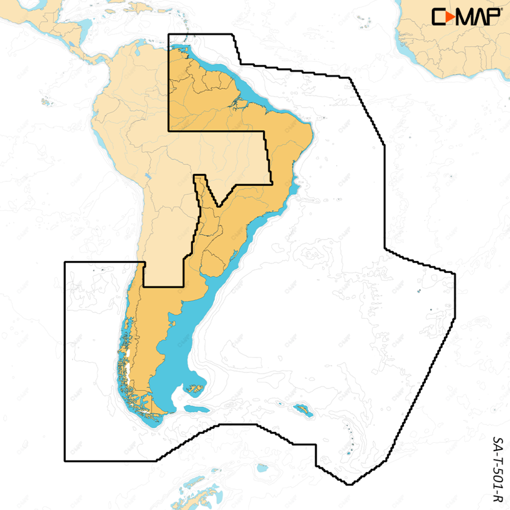 C-MAP Reveal X Gulf of PARIA, Cape Horn