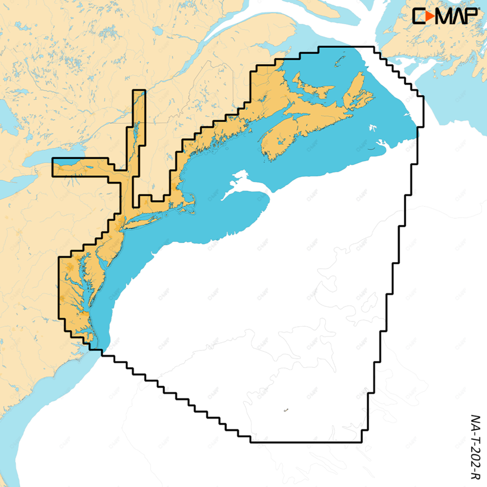 C-MAP Reveal X Nova SCOTIA, Chesapeake BAY