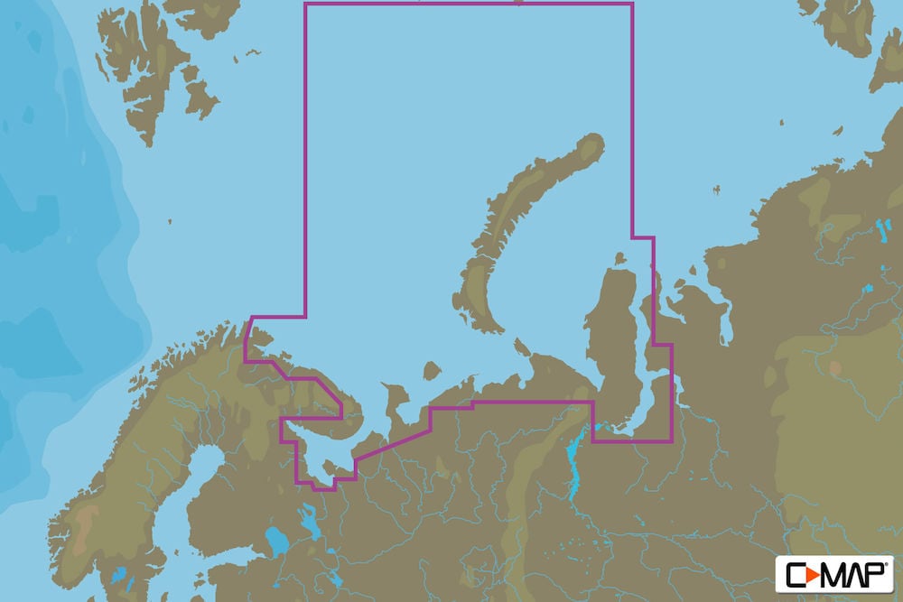 C-MAP RS-N202 : Russian Federation North West