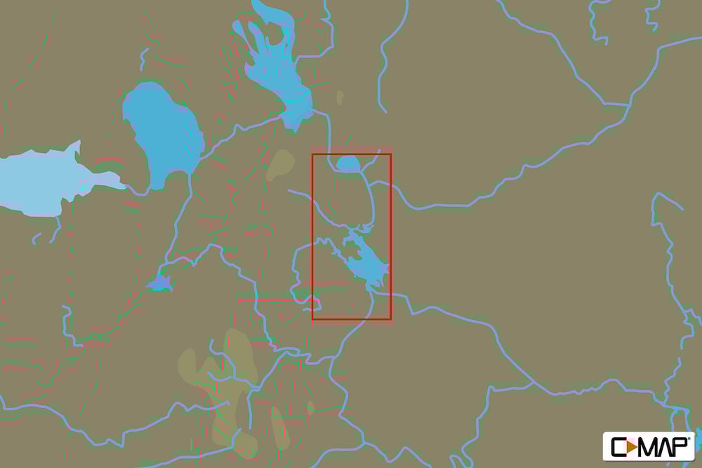 C-MAP RS-N211 : Rybinsk Reservoir