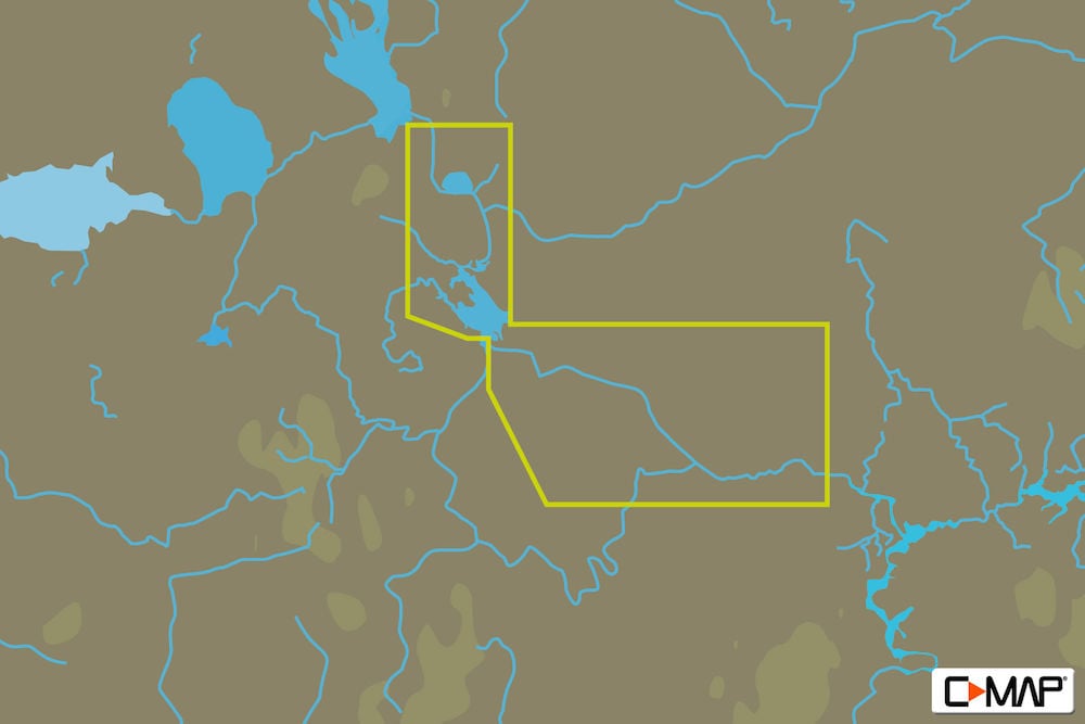 C-MAP RS-N214 : Rybinsk - Cheboksary