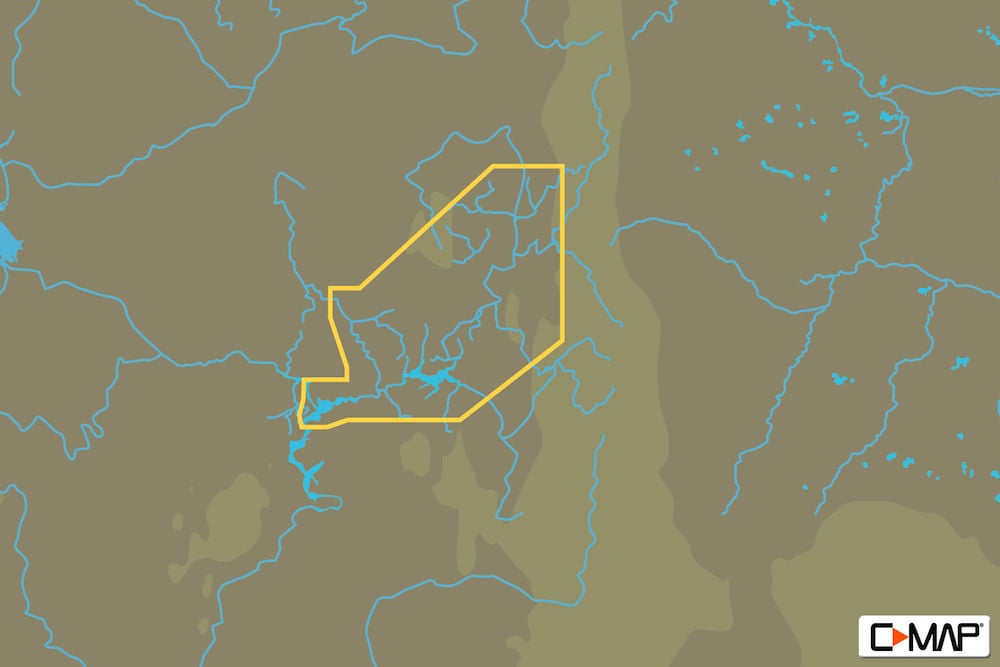 C-MAP RS-N216 : Kama And Vyatka Rivers