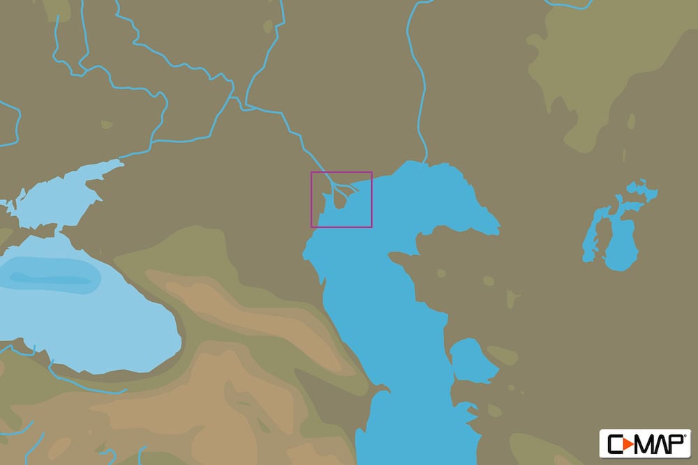 C-MAP RS-N218 : Volga Delta