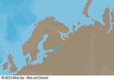 C-MAP RS-N233 : White Sea West And Channel