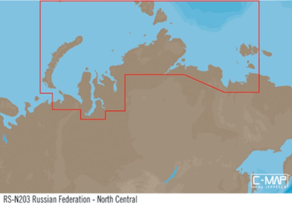 C-MAP RS-Y203 : Russian Federation North Central