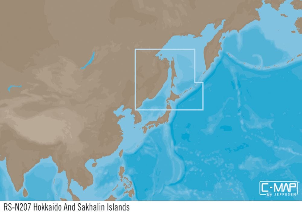 C-MAP RS-Y207 : Hokkaido and Sakhalin Islands
