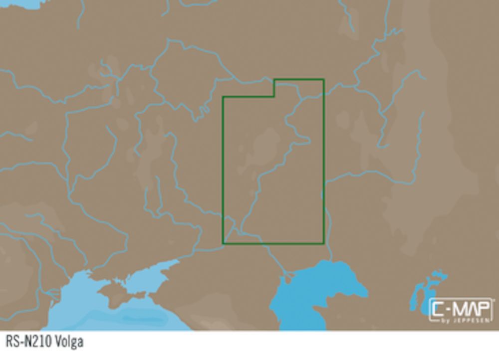 C-MAP RS-Y210 : Volga- Cheboksary-Volgograd
