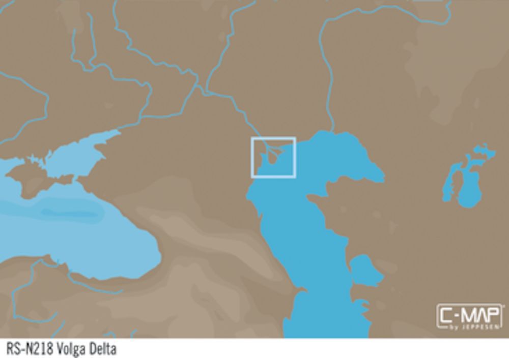 C-MAP RS-Y218 : Volga Delta