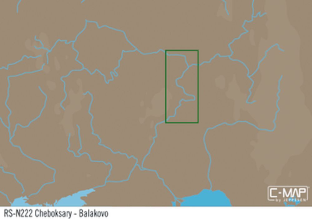 C-MAP RS-Y222 : Cheboksary-Toll Atti