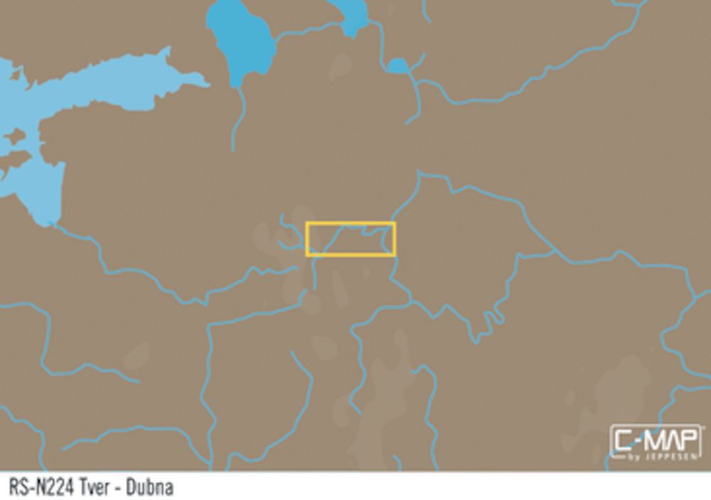 C-MAP RS-Y224 : Tver-Dubna