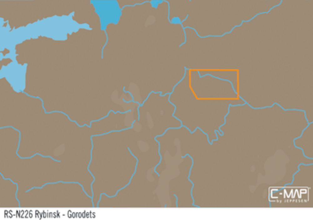 C-MAP RS-Y226 : Rybinsk-Gorodets
