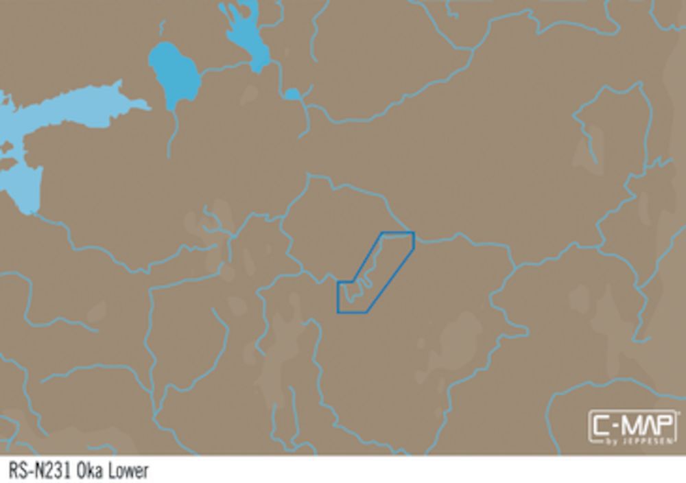 C-MAP RS-Y231 : Oka Lower