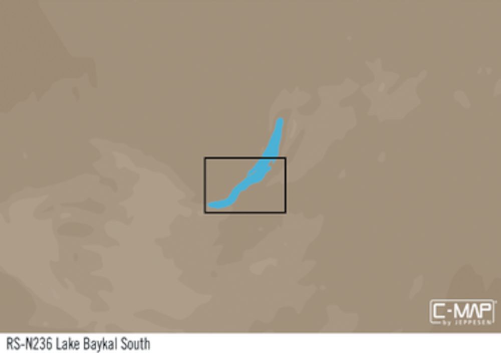 C-MAP RS-Y236 : Lake Baykal South