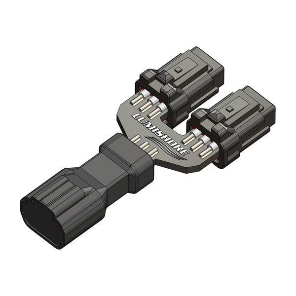 Lumishore Lux Strip Light/Neon Flex 6-Core Cable Splitter