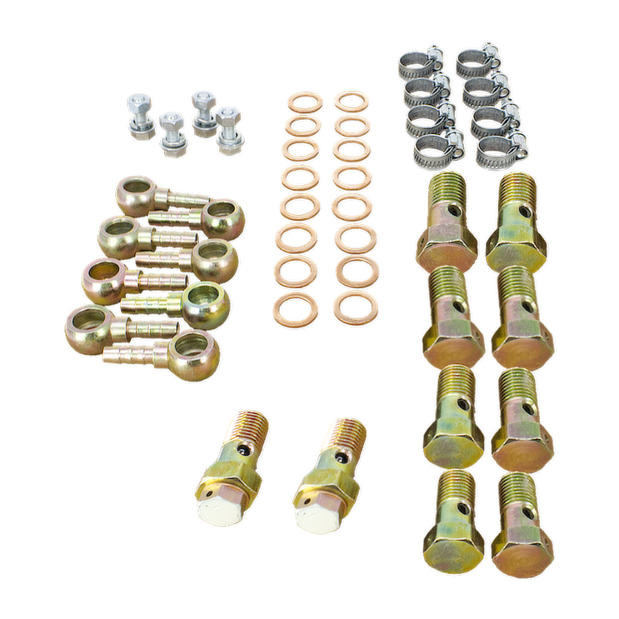 SmartFlex Diesel Flow Meter Mounting Kit: 100-250 Dual (10mm fuel hose)