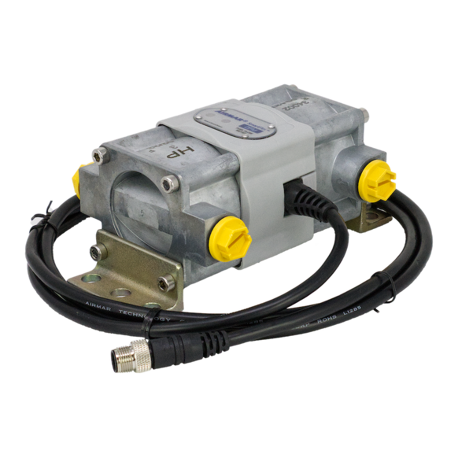 SmartFlex Diesel Flow Meter, 100-600 LPH, Dual-Chamber, Alloy Housing, Threaded Connections