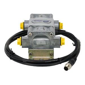 SmartFlex Diesel Flow Meter, 100-600 LPH, Dual-Chamber, Alloy Housing, Threaded Connections