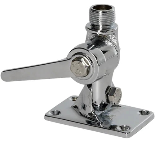 SCOUT Four way chrome brass ratchet mount