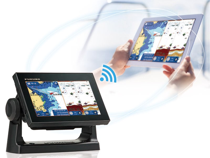 Furuno GP-1971F GPS/WAAS Chart Plotter with built-in Chirp Fish Finder