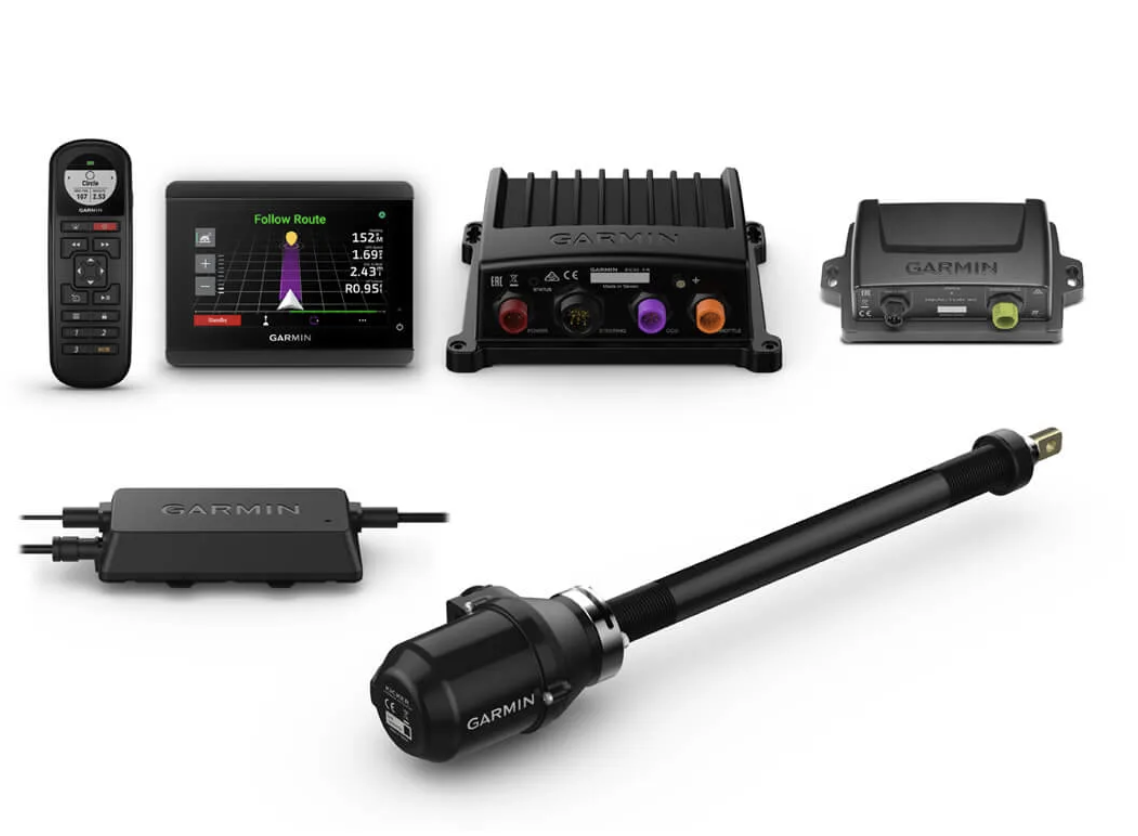 Garmin Autopilot Reactor 40 for outboard engine With autopilot instrument GHC 50