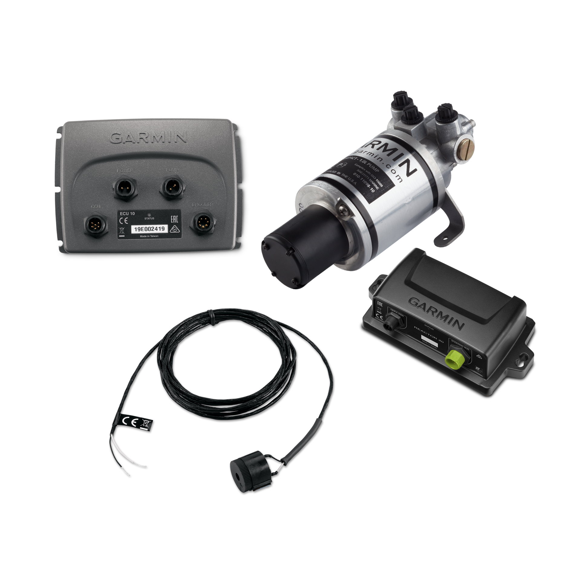 Garmin Compact Reactor 40 Hydraulic Autopilot Starter Package