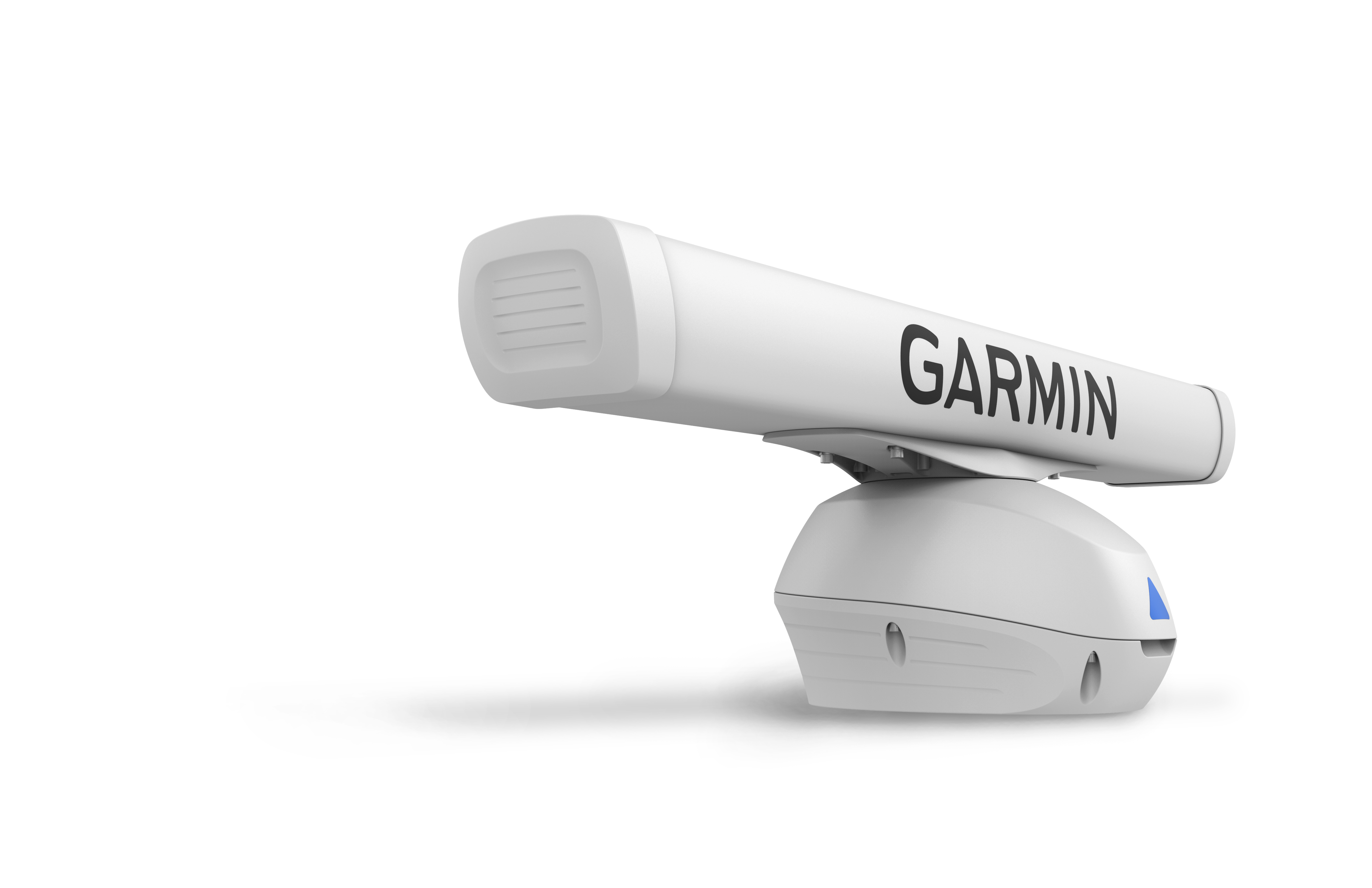 Garmin GMR Fantom 256, open antenna and pedestal, white