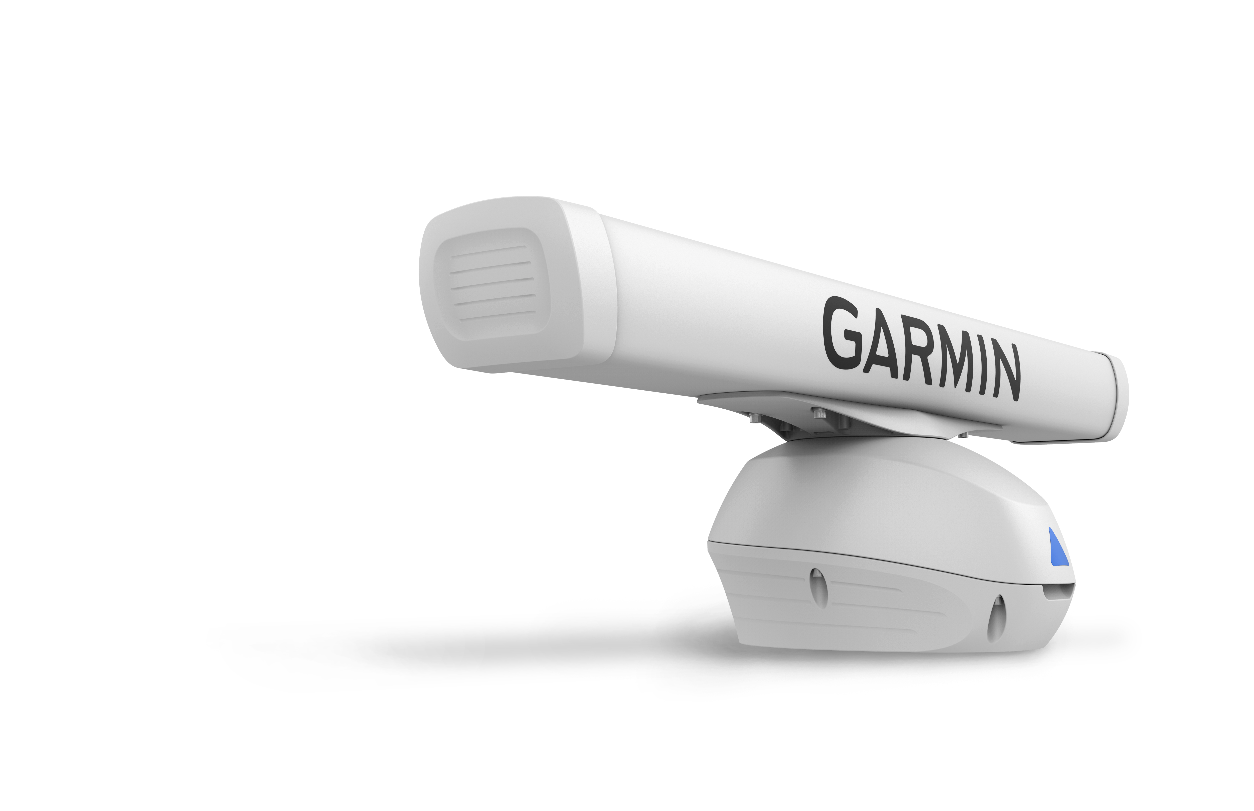 Garmin GMR Fantom 56, open antenna and pedestal, white