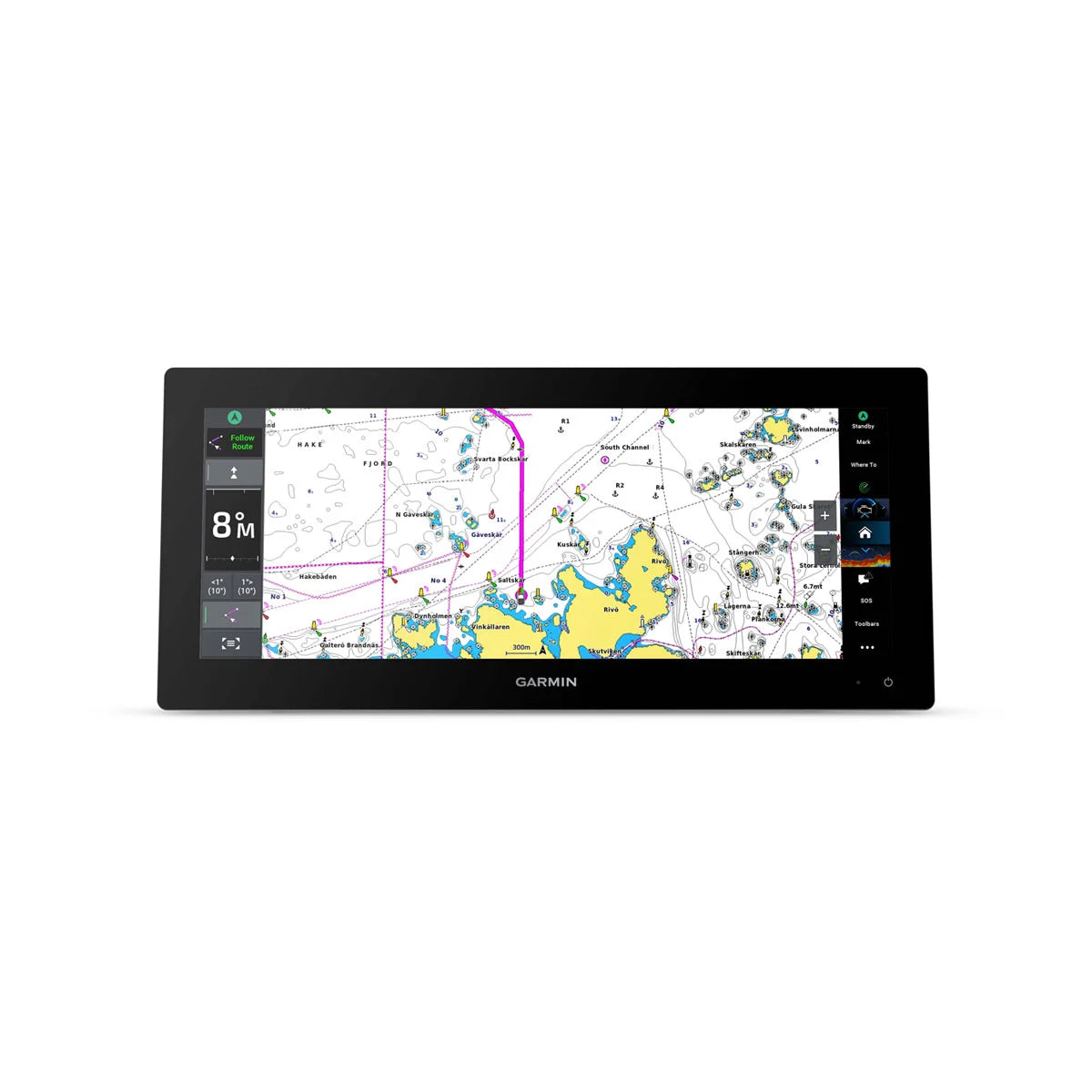 Garmin Gpsmap 1523xsv Traditional SideVü, ClearVü and Chirp probes with global basemap