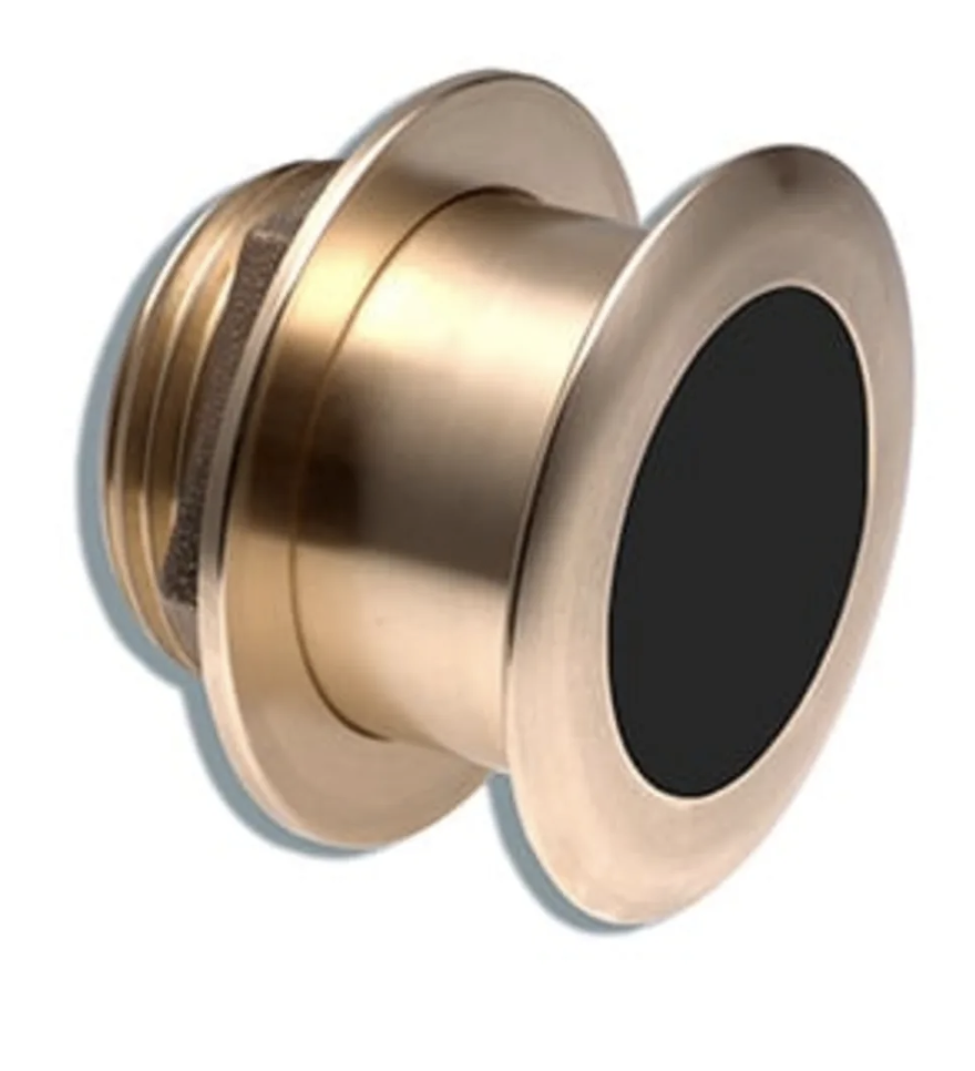 Garmin Mounting transducer through the bronze inclined hull with depth and temperature